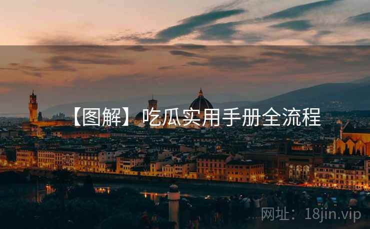 【图解】吃瓜实用手册全流程