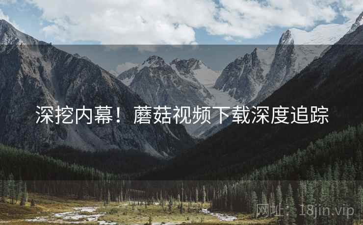 深挖内幕！蘑菇视频下载深度追踪