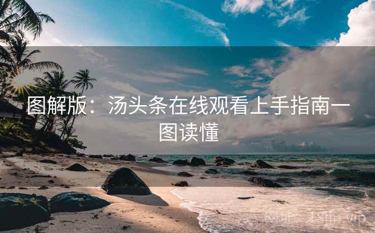 图解版：汤头条在线观看上手指南一图读懂