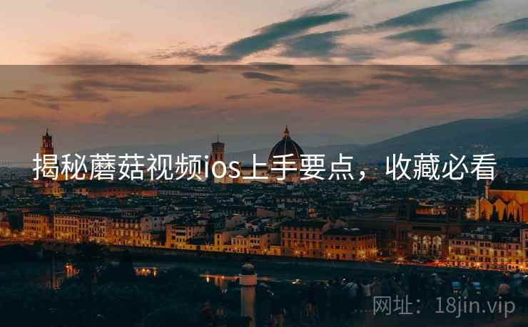 揭秘蘑菇视频ios上手要点，收藏必看